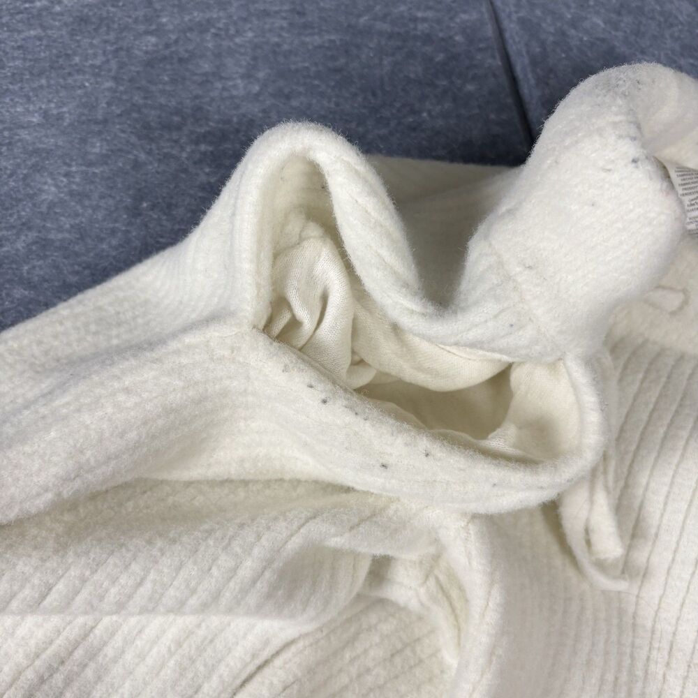 Alo Yoga Snuggle Up Sweater High-Waist Wide Leg Pant Womens XXS 2XS Cream Ivory - Picture 6 of 15
